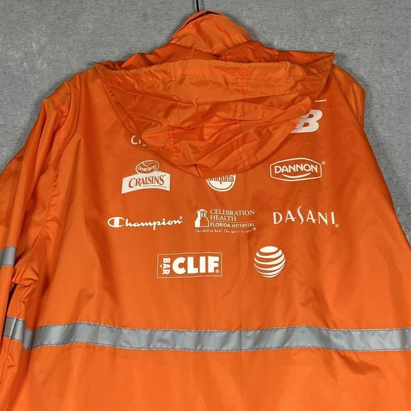 Walt Disney World 2014 Marathon Volunteer Windbreaker Jacket Adult Large 3068 - Picture 11 of 14